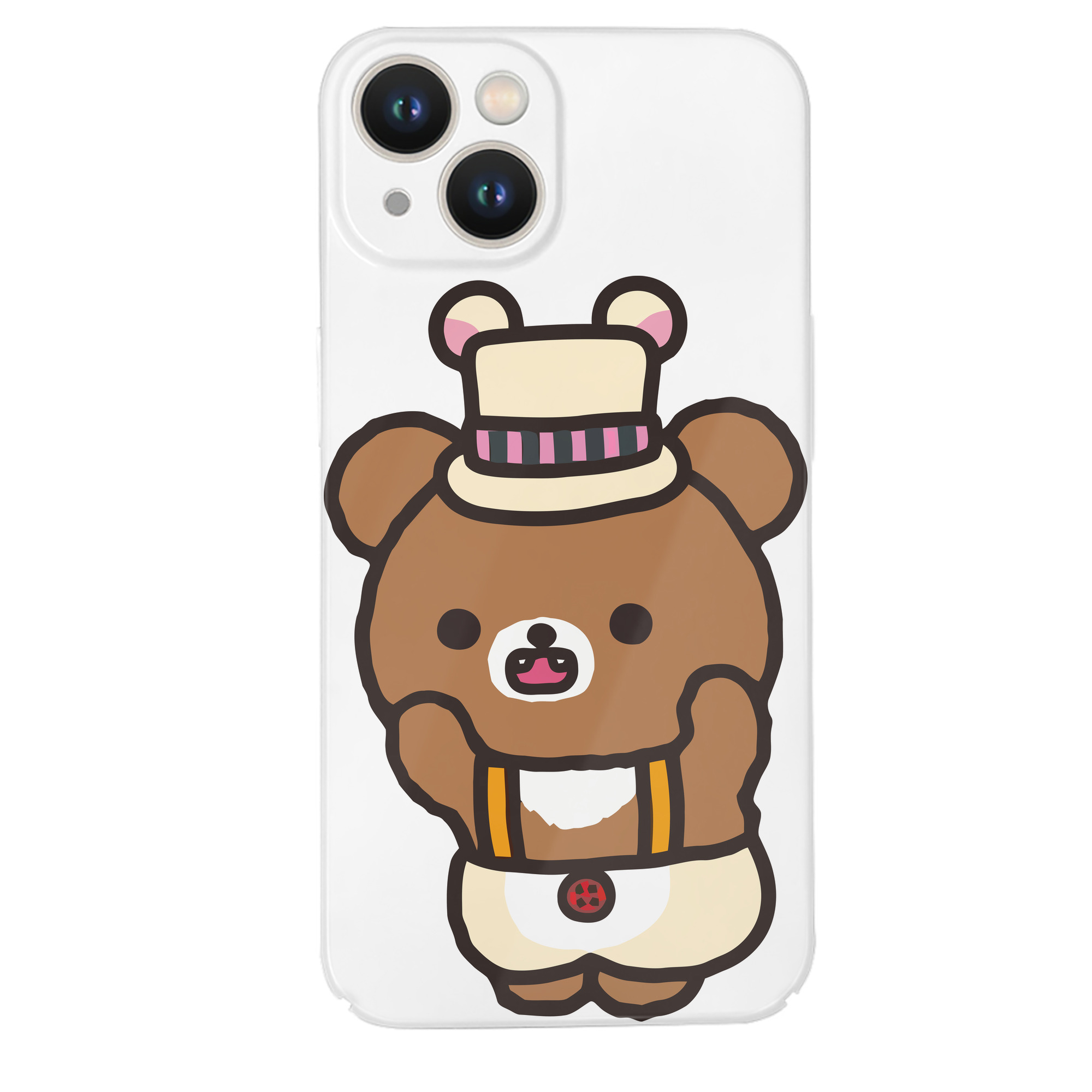 （画像用） リラックマ リラックマ キイロイトリ Rilakkuma Korilakkuma Kiiroitori 【iPhone 14シリーズ対応】ハードケース